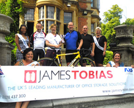 Charity cycle ride