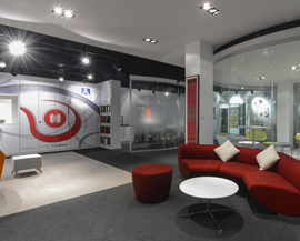 London showroom