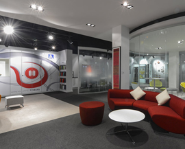 London showroom